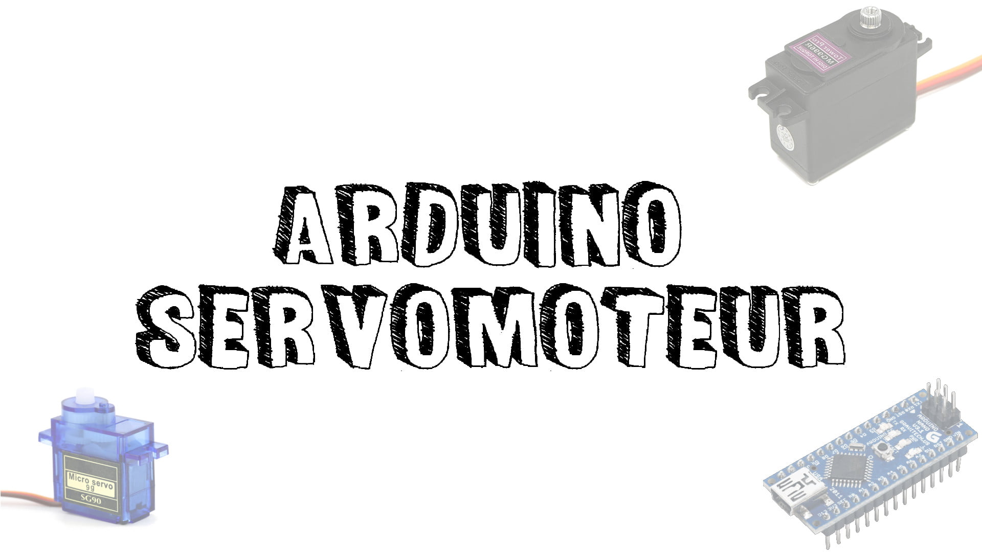 Arduino tuto Servomoteur ServoMoteur tuto