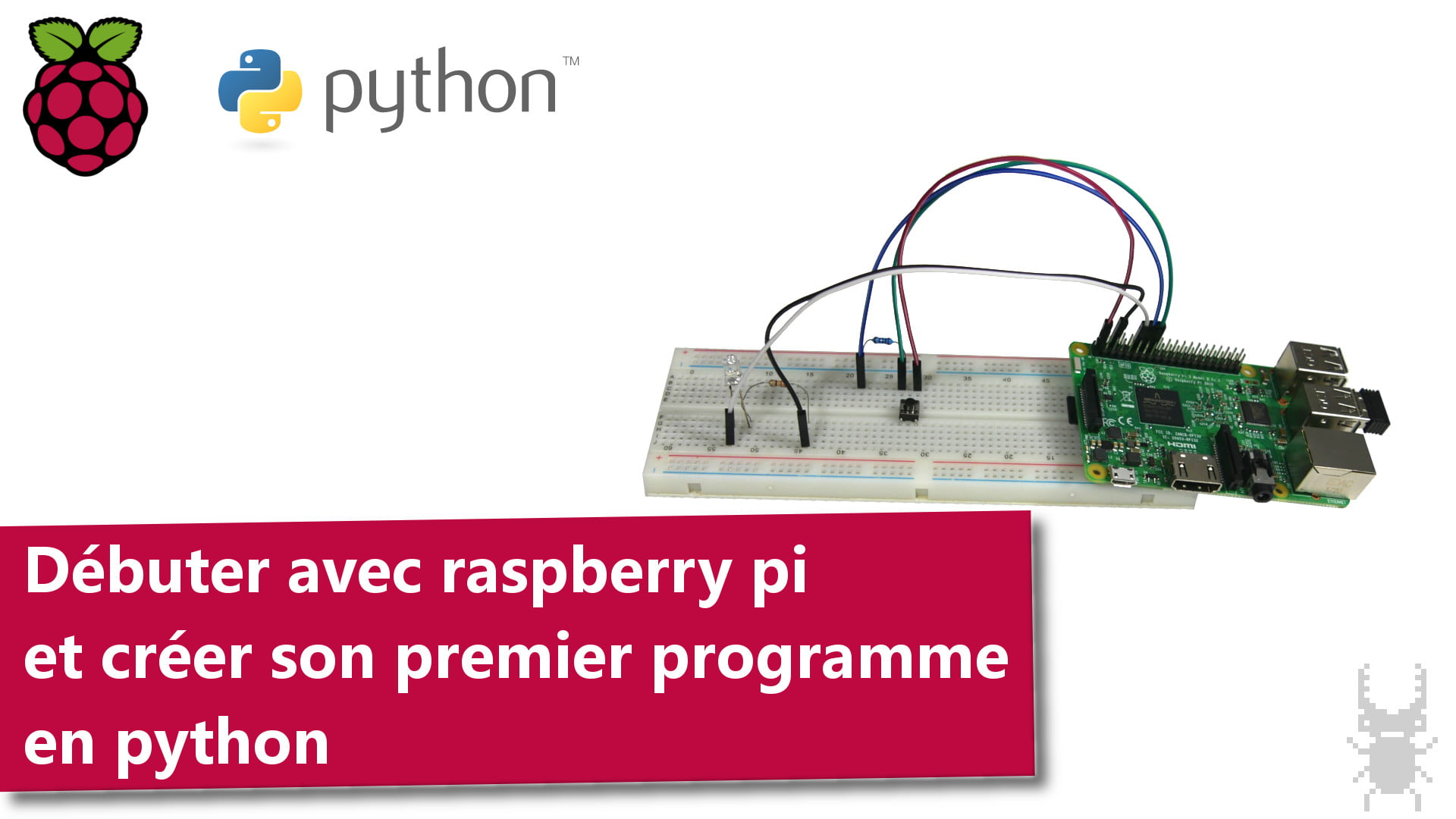 Comment débuter avec raspberry pi et créer son premier programme en python ? Rpi Led Python