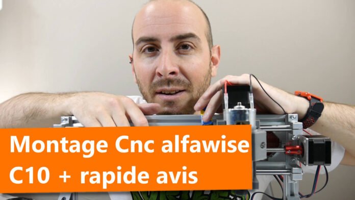 Cnc Alfawise c10 Assemblage du cadre de la CNC 3018