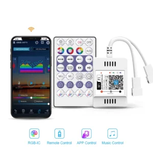 Fabriquer un Sapin en Palette : Guide DIY 4 Module de controle led bandeau led wifi 5-24v, android ios